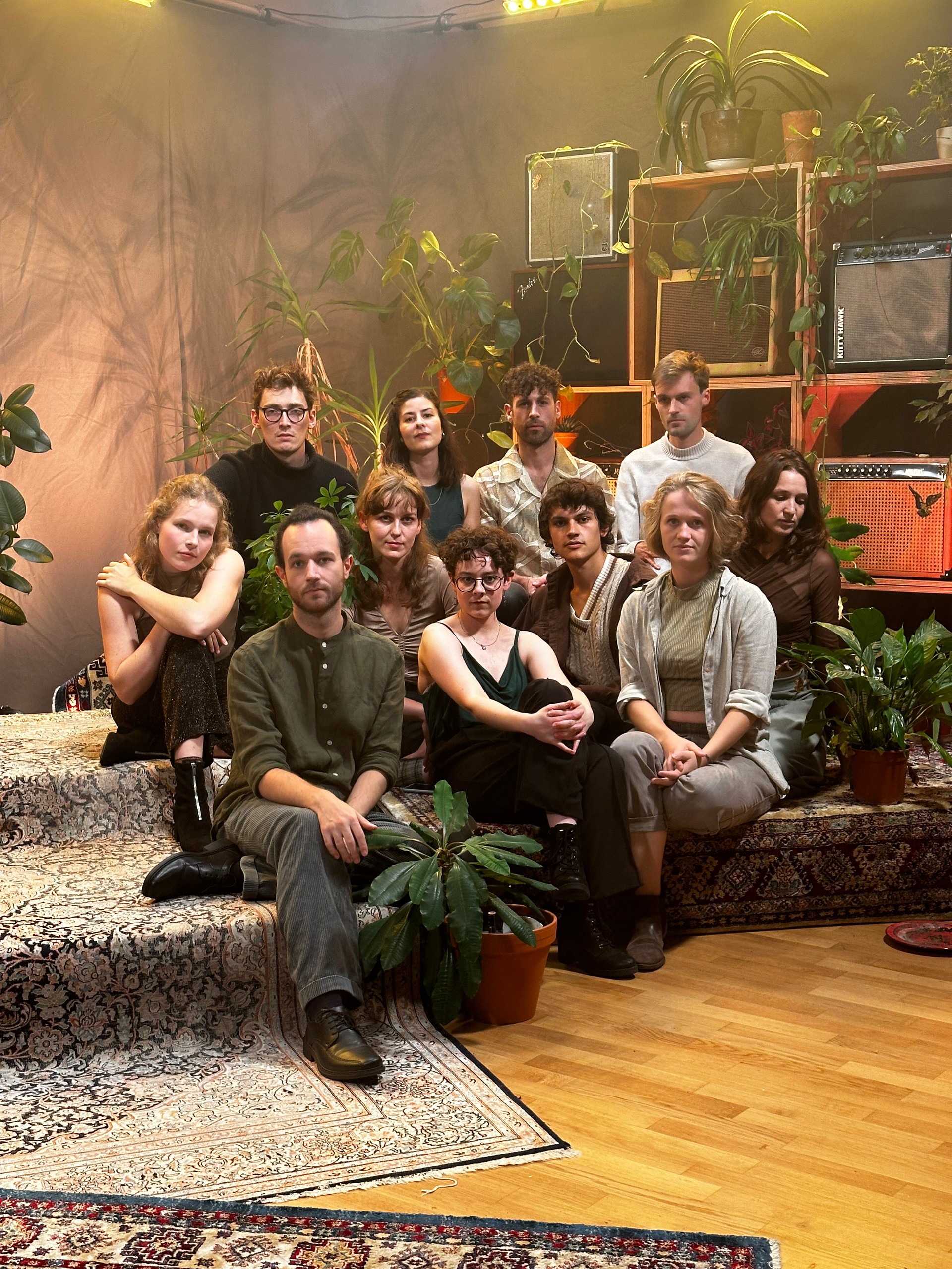 Das Ensemble Neilon im Studio